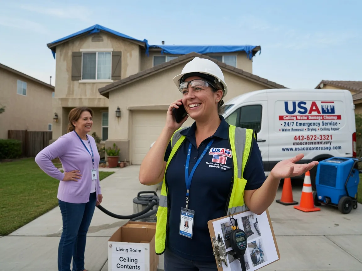 Ceiling Water Damage Restoration Erick, OK FAQs